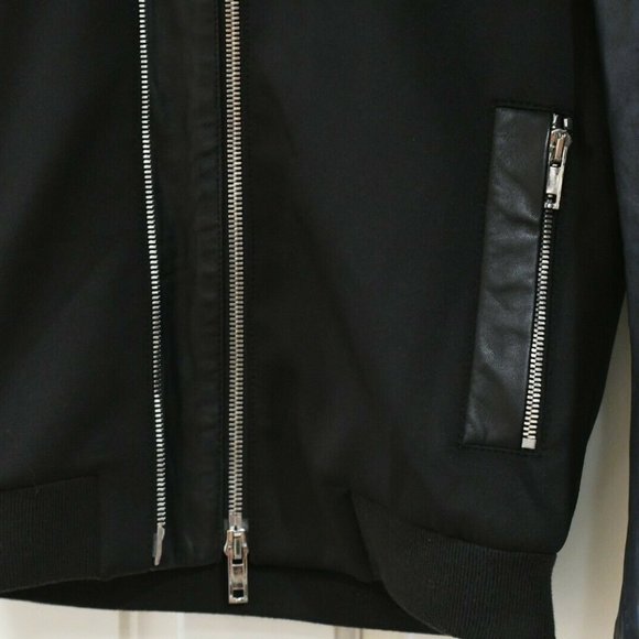 Givenchy Asymmetric Twin Zip Calf Nylon Jacket 50 - Picture 2 of 8
